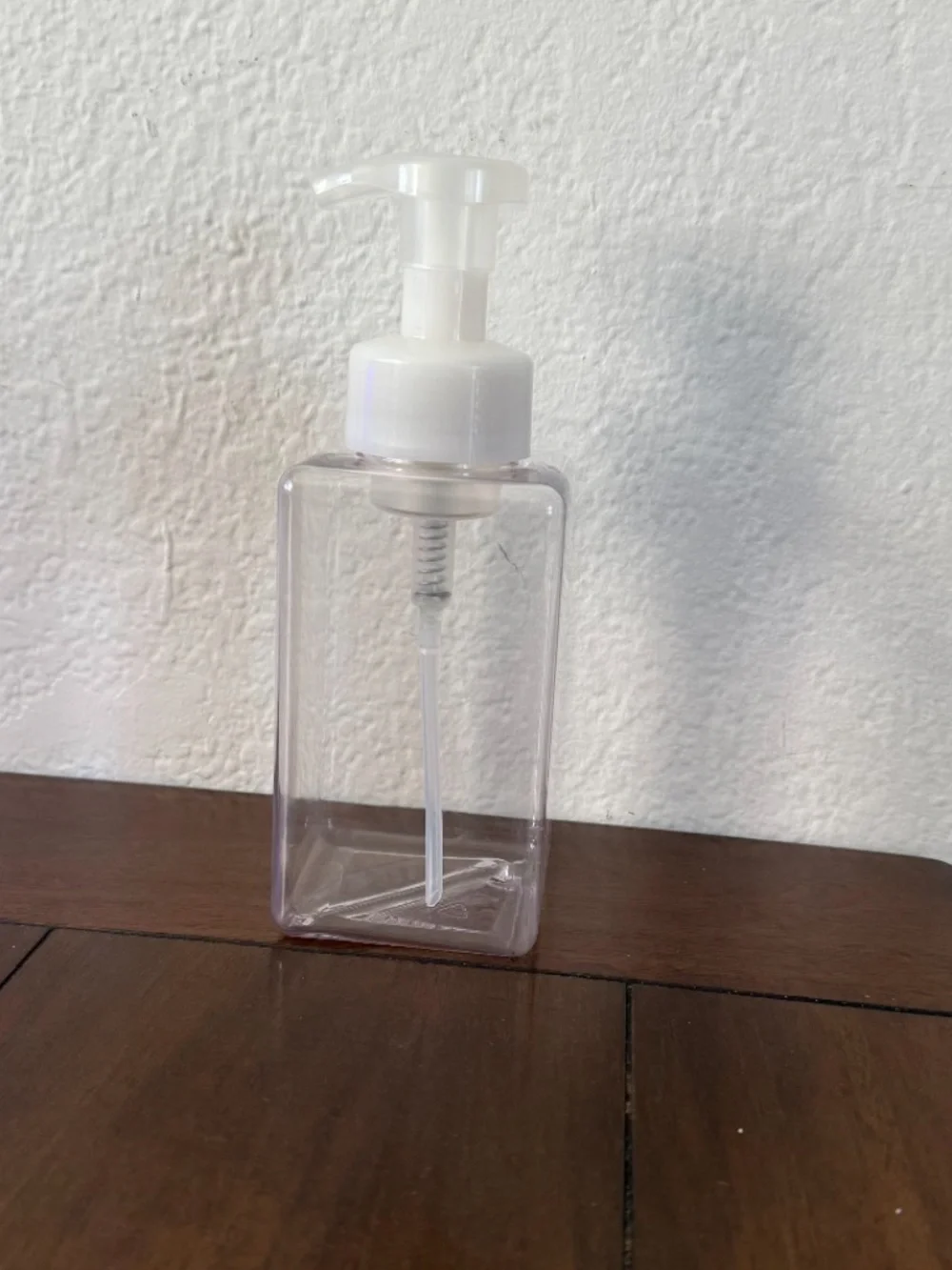 Foaming and dispenser clear